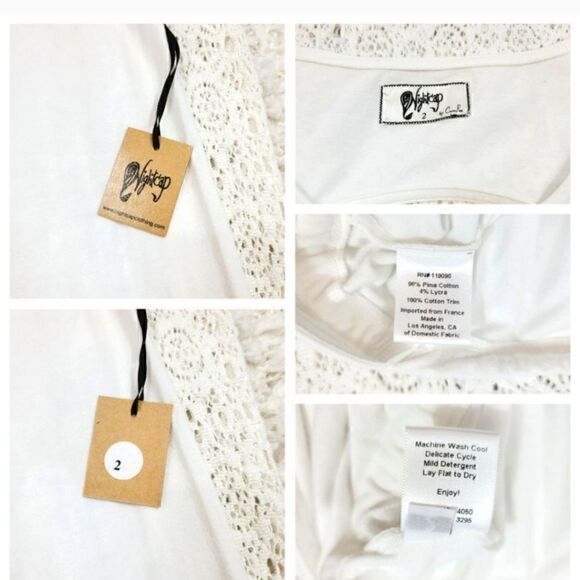 NEW Free People Nightcap Dreamcatcher Open Back Crochet Maxi Dress in White - Picture 14 of 15